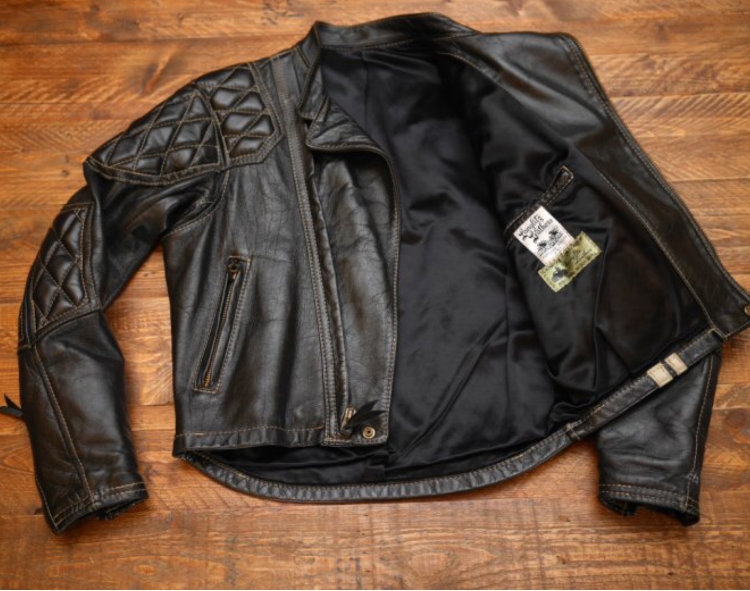Langlitz leather horsehide The Fedora Lounge