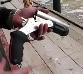 Canadian Rossi 12ga Shotgun Pistol The Firearm BlogThe Firearm Blog