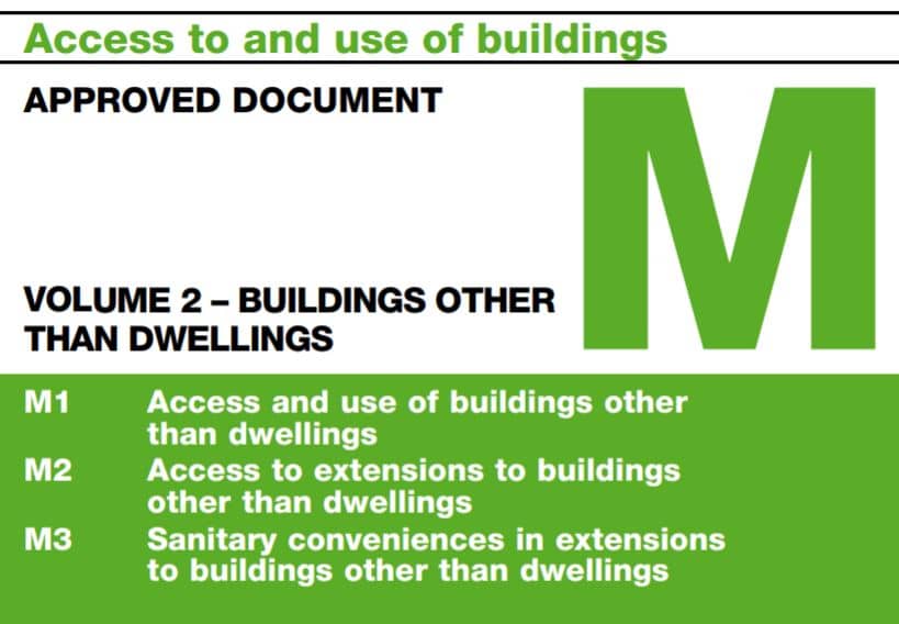 Building Regulations Update Approved Document M Changes FIS