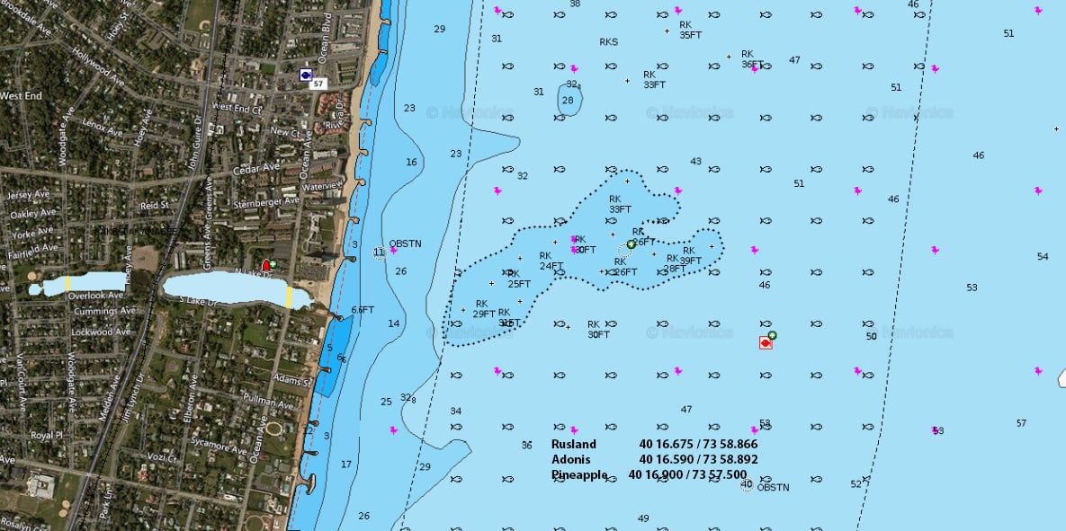 Elberon Rocks The Fisherman