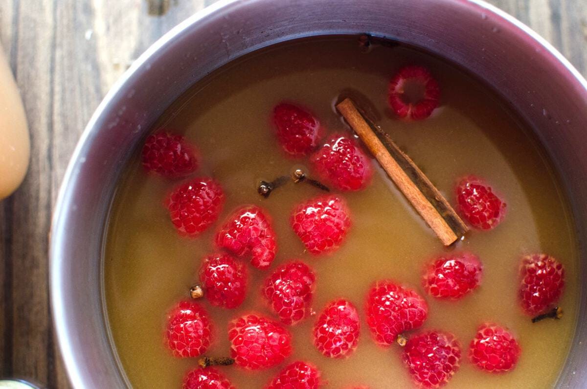 Spiced Raspberry Apple Cider The Flavor Bender
