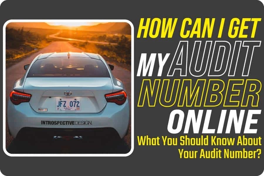How Can I Get My Audit Number Online What You Should Know About Your