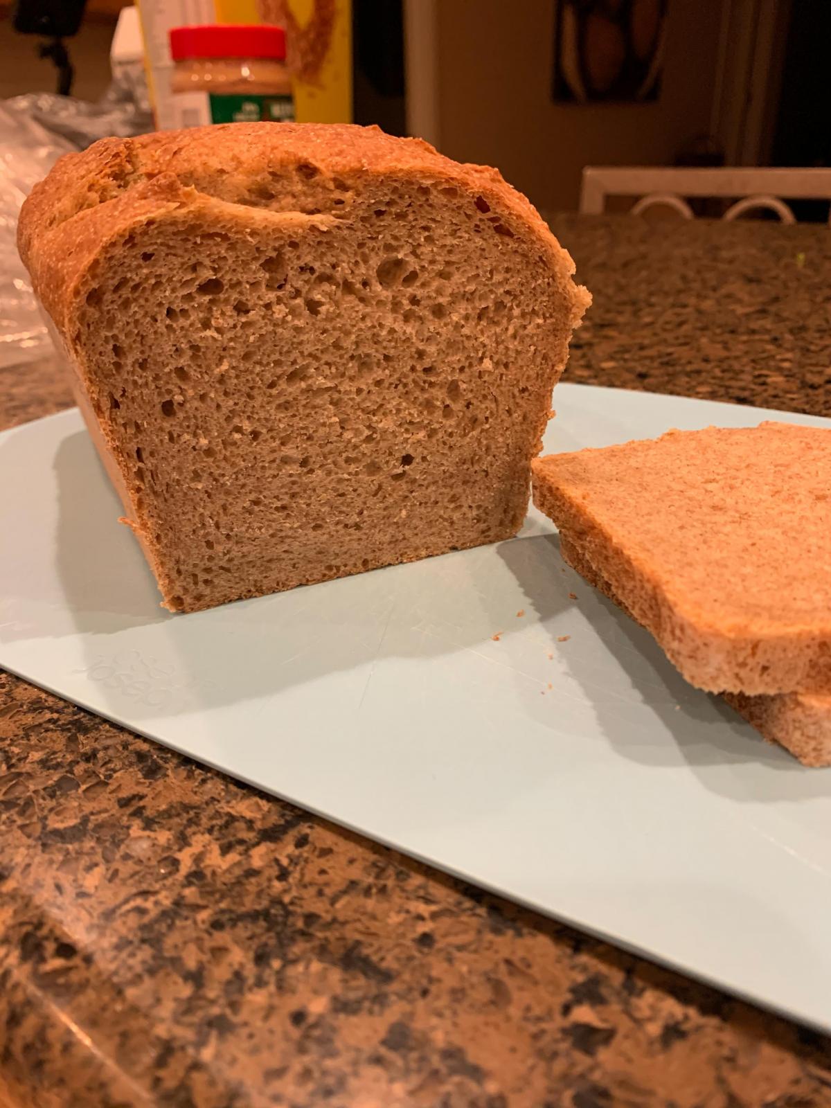 First try on a 50 Rye50 AP sandwich bread The Fresh Loaf