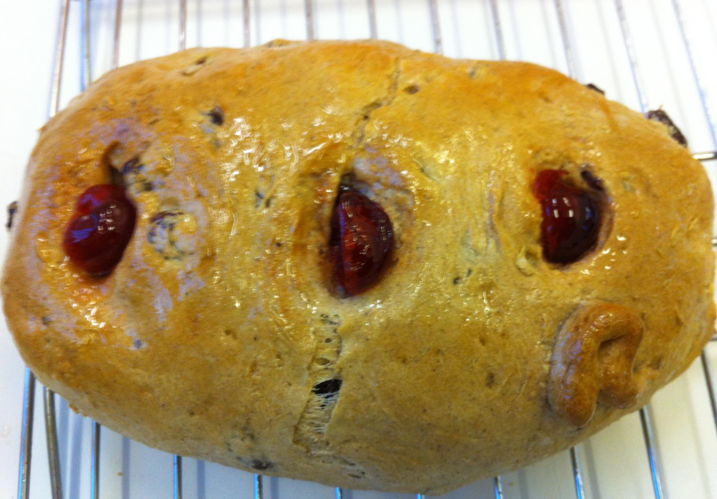 A Christmas loaf A light alternative to stollen and it's vegan