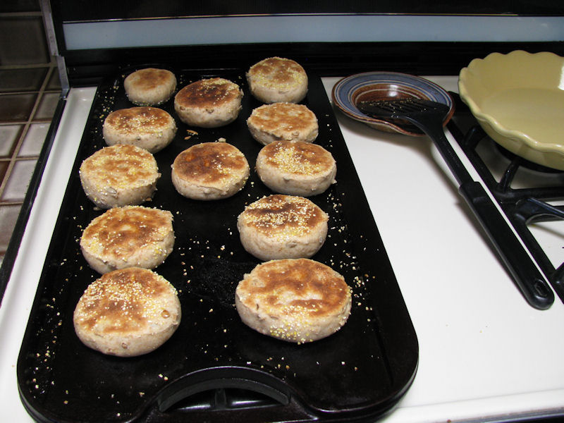 Multigrain English muffins The Fresh Loaf