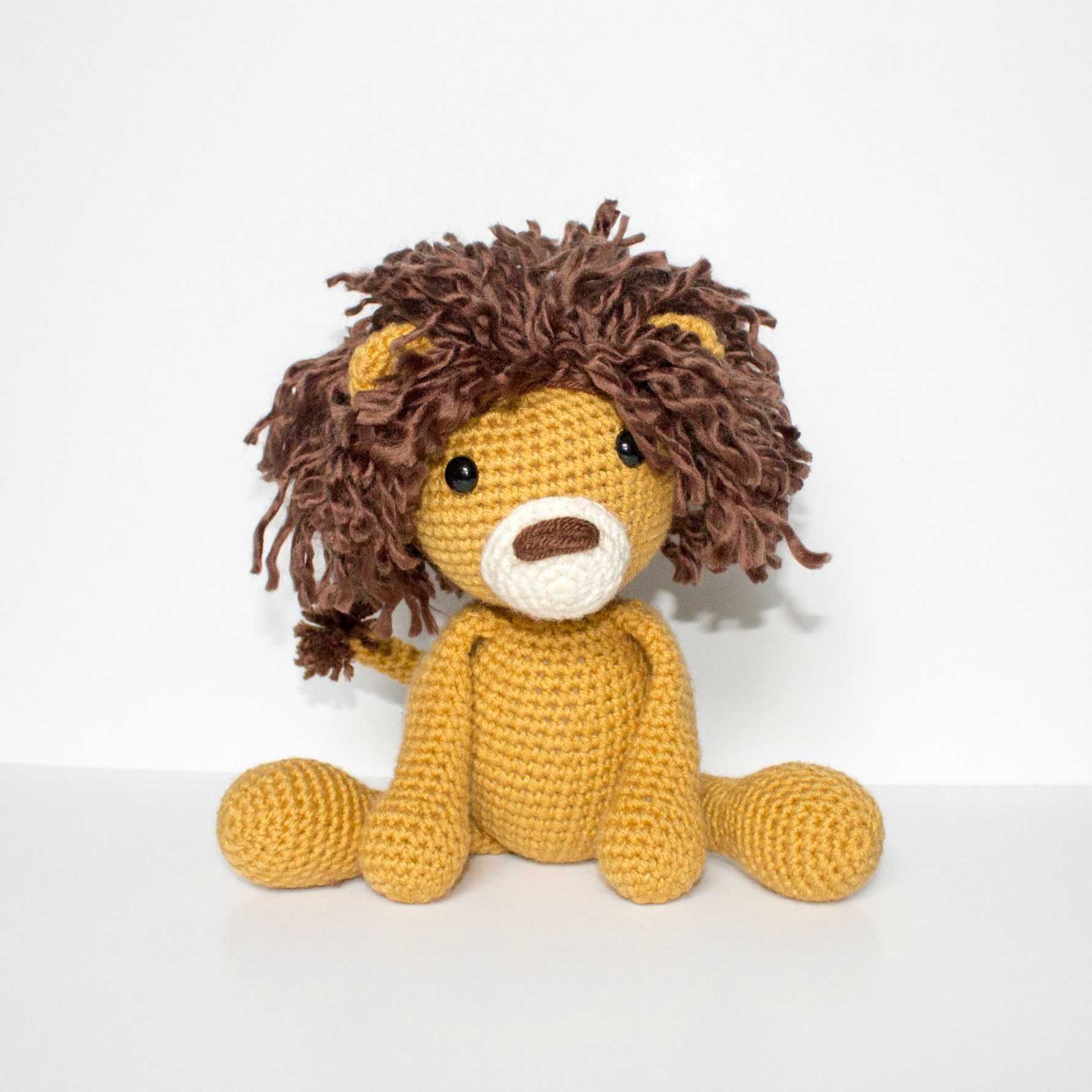 Crochet Sewing & Fiber Kits & How To stuffed lion pattern Lion Crochet