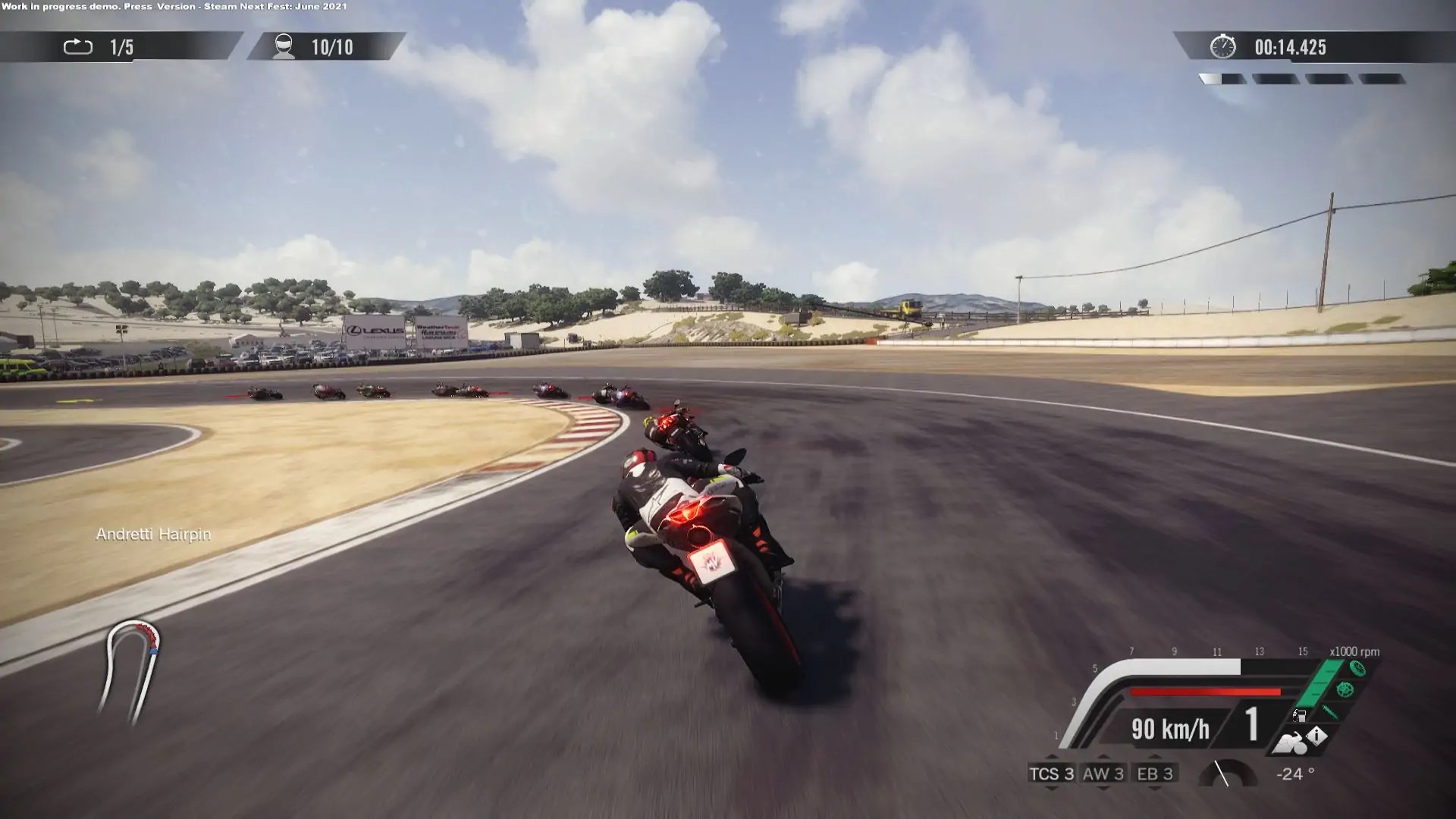 RiMS Racing Anteprima The Games Machine