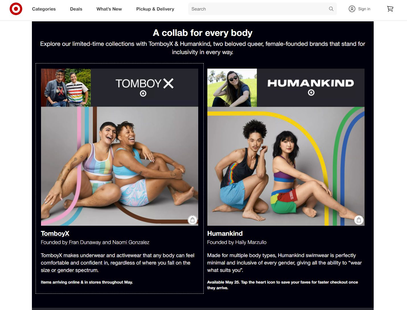 Target Launches 'Gender Affirming' Products Including Chest Binders And