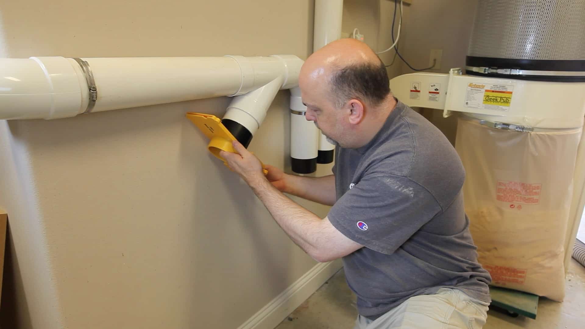Installing an Automated Dust Collection System The Geek Pub