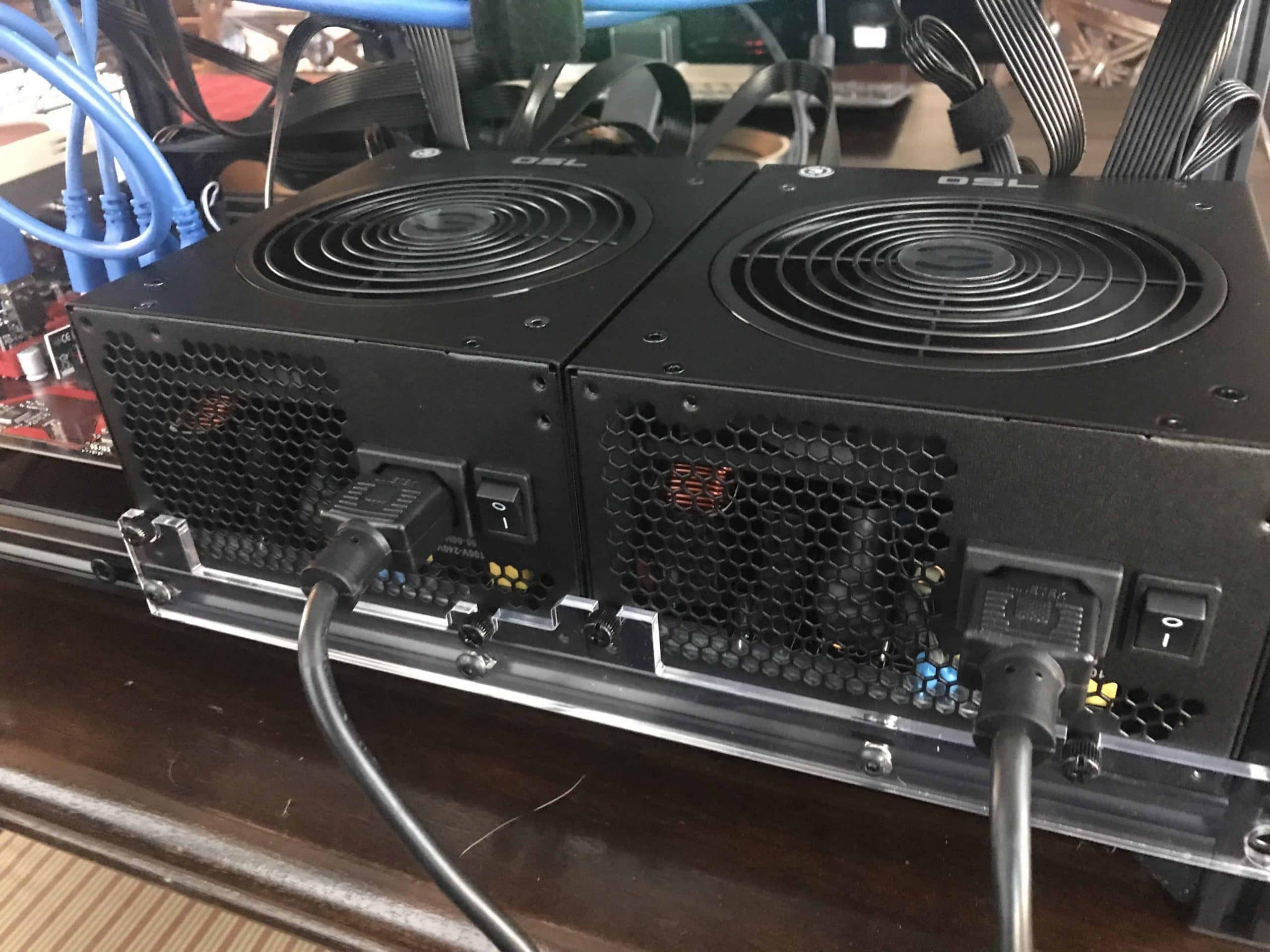 Using Dual Power Supplies for Mining The Geek Pub