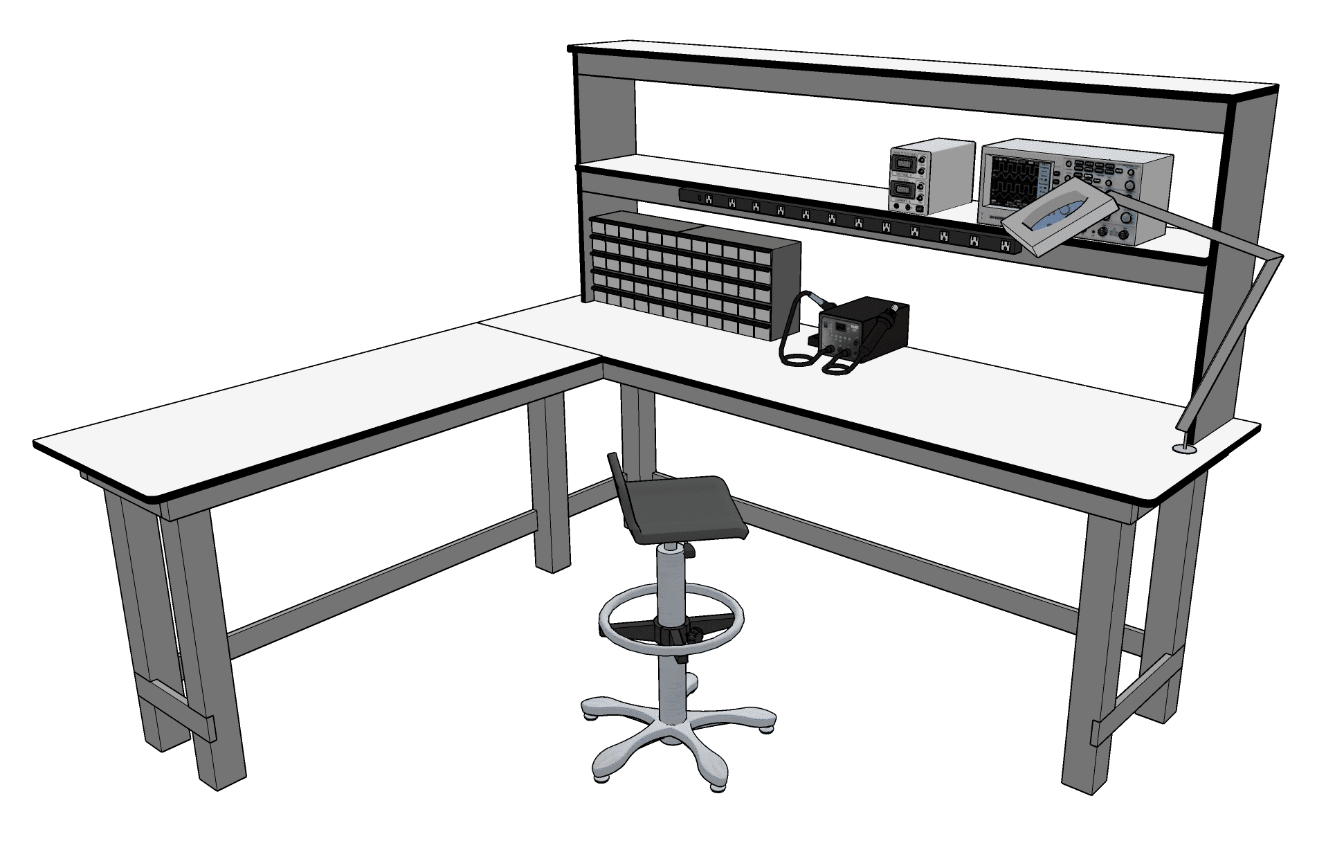 Electronics Workbench Plans The Geek Pub