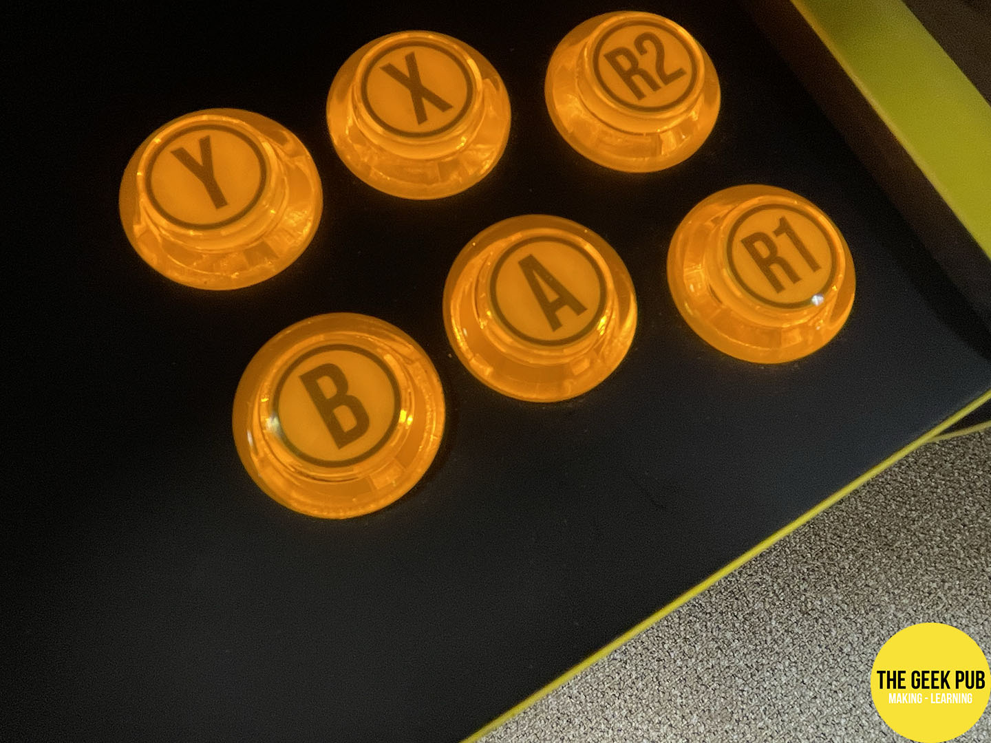 Arcade Button Labels The Geek Pub