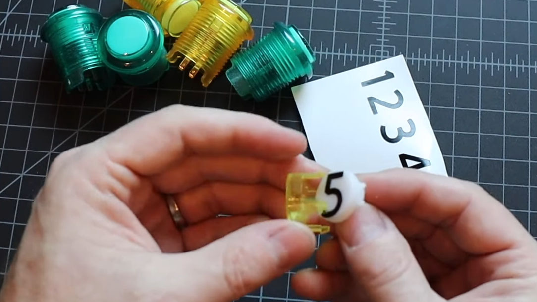 Arcade Button Labels The Geek Pub