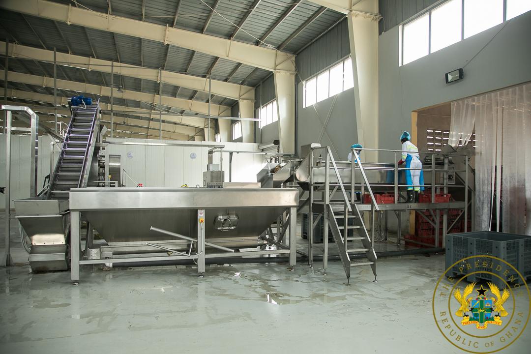 Photos AkufoAddo commissions 15m Ekumfi fruits and juices factory