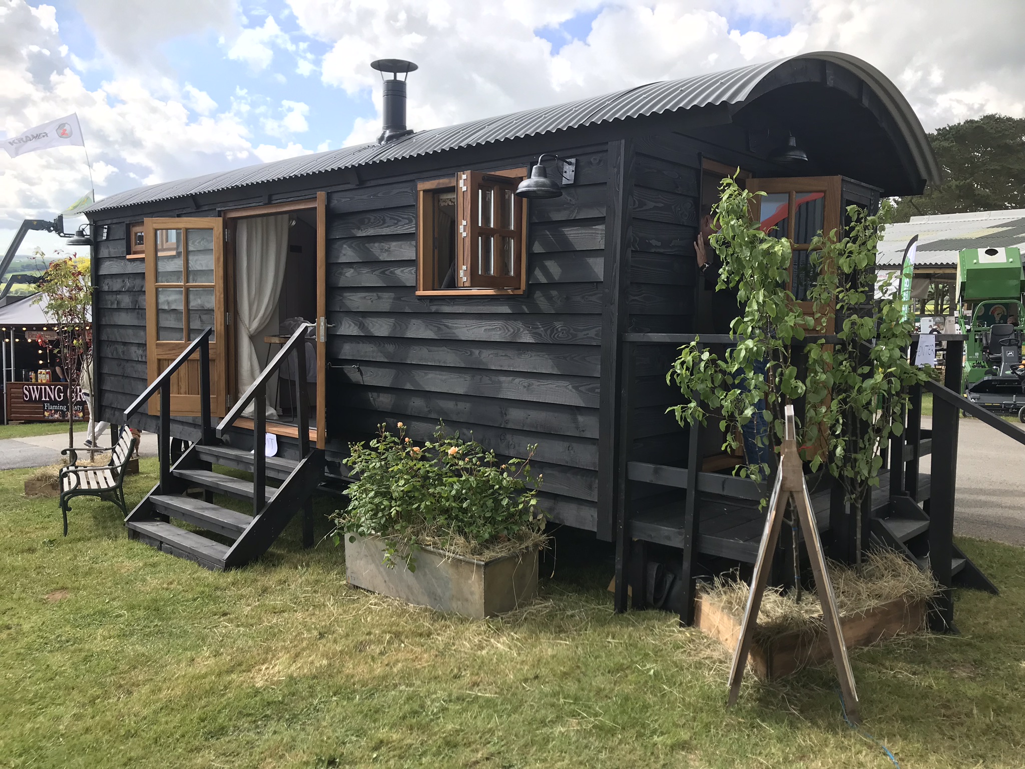 Ashwood Shepherd Huts First for National Trust The Glamping Show