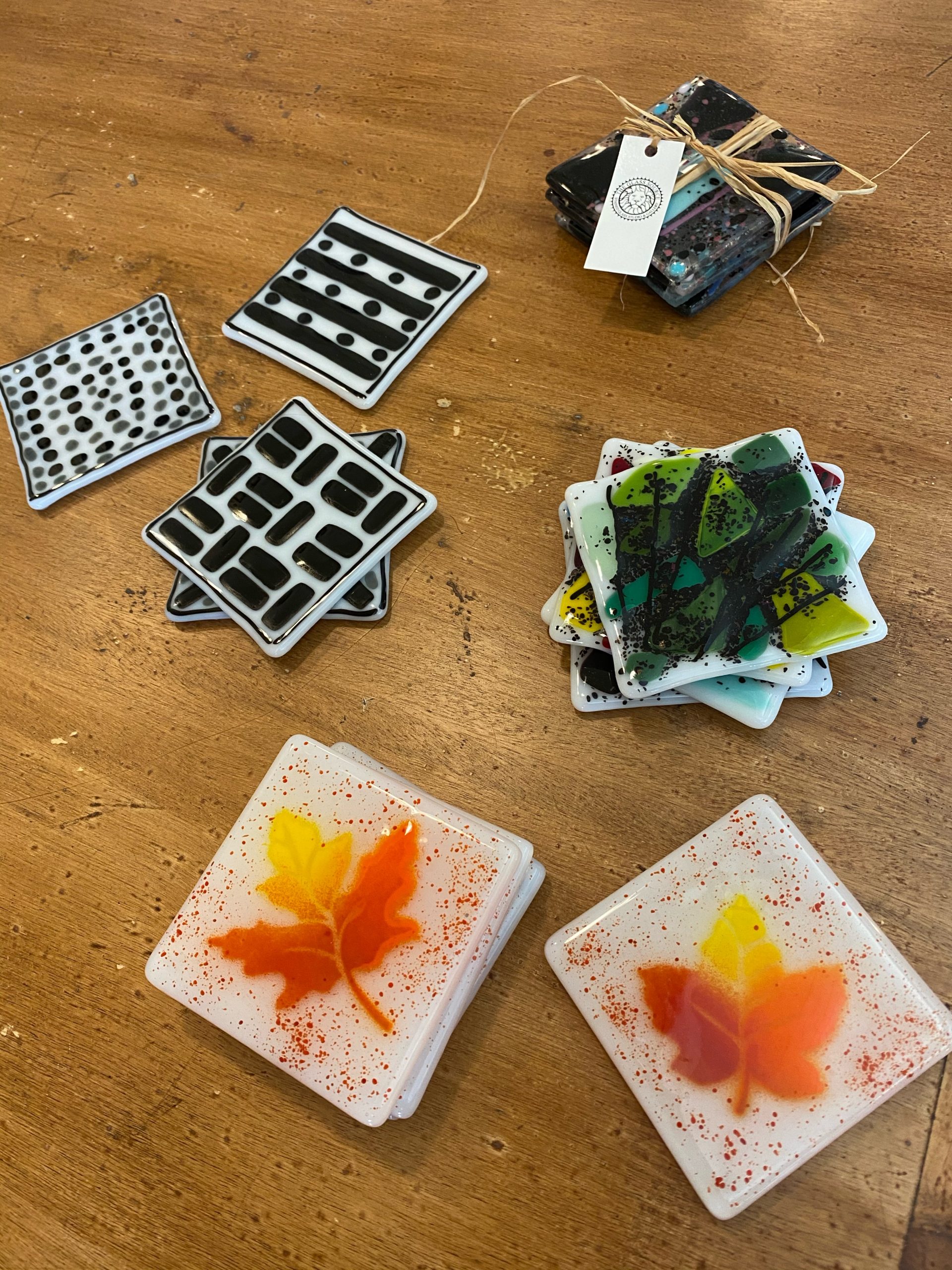 Fused Glass Coasters The Glass Source
