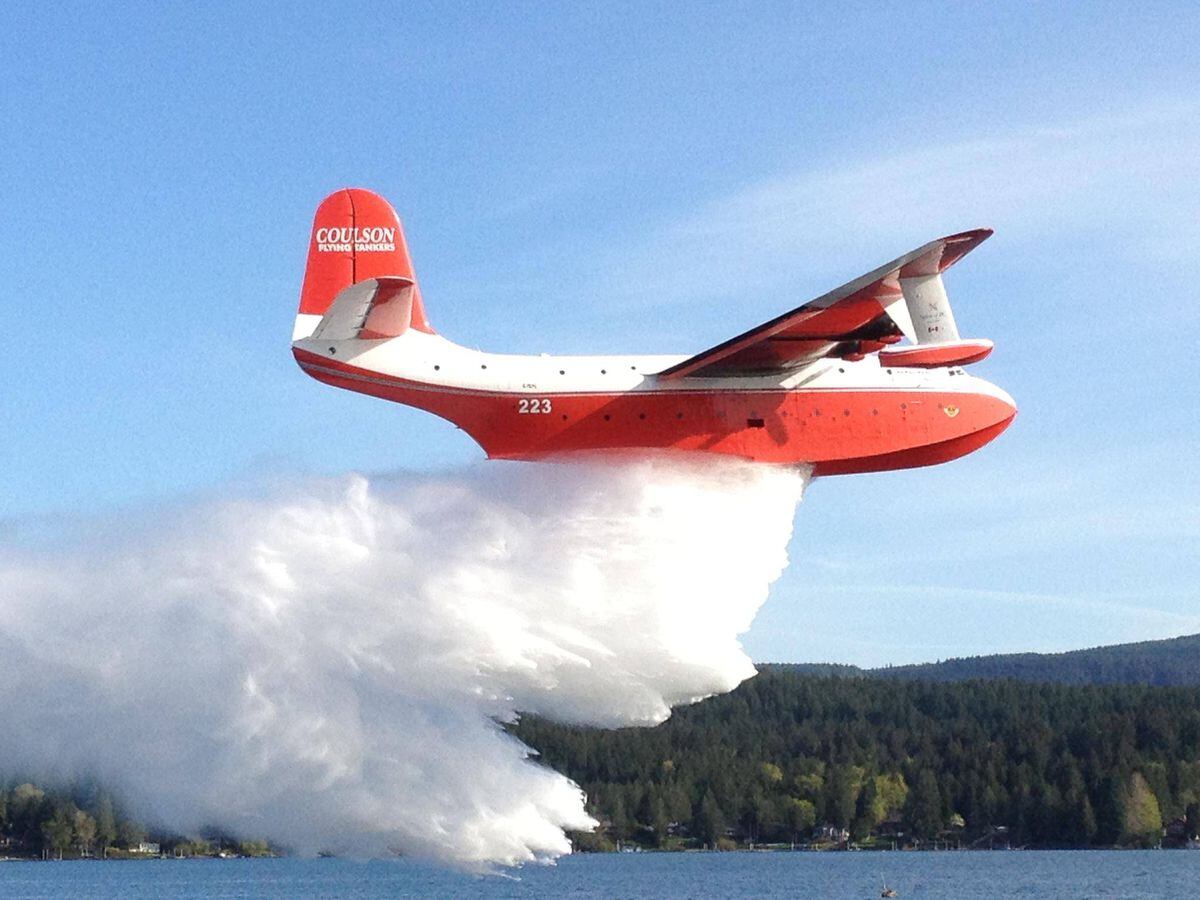 Martin Mars water bomber gets encore role as B.C. grapples with