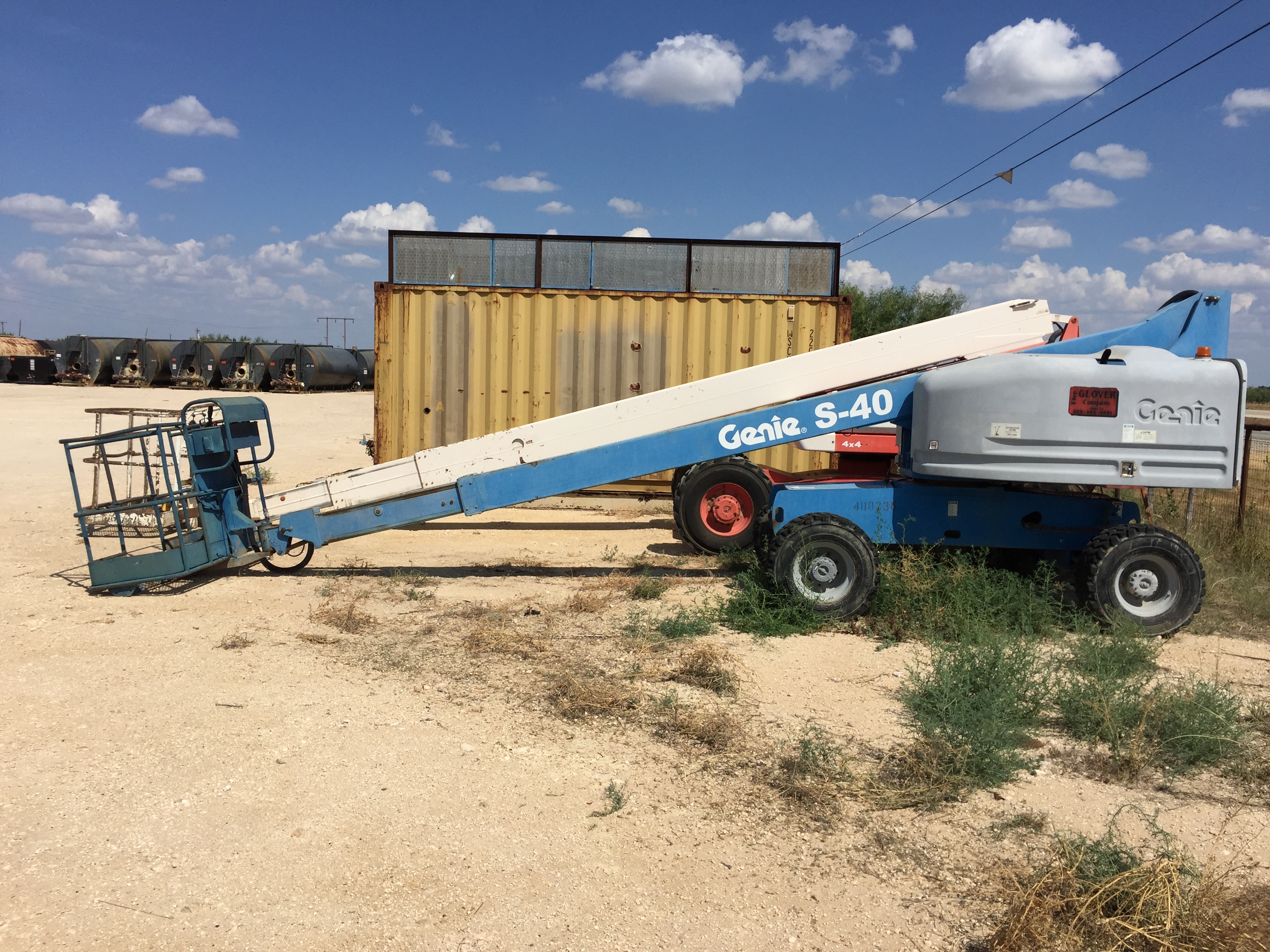 Manlifts The Glover Company Ozona Tx.