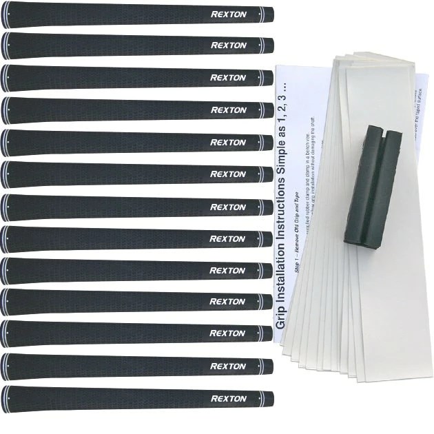 Highquality and perfectly designed Rexton Golf Rexton Black Velvet 13pc Grip Kit Cheap Golf