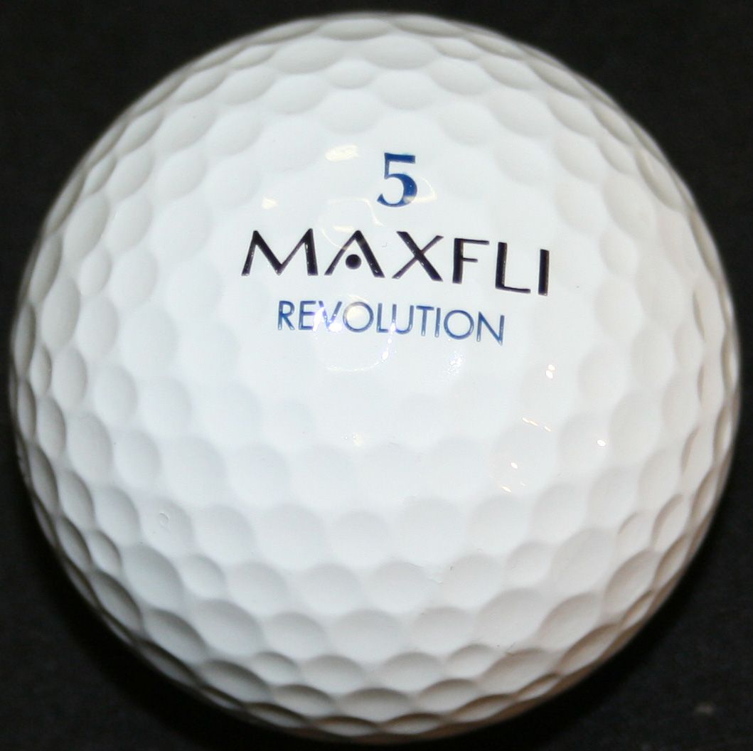 Lot Detail Jack Nicklaus Personal Golf Ball Maxfli Revolution