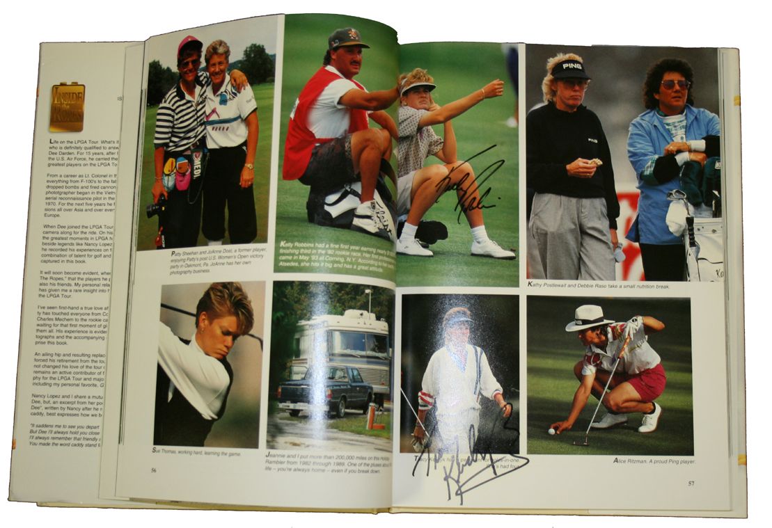 Lot Detail Ladies Golf Coffee Table Book Loaded w/Autographs