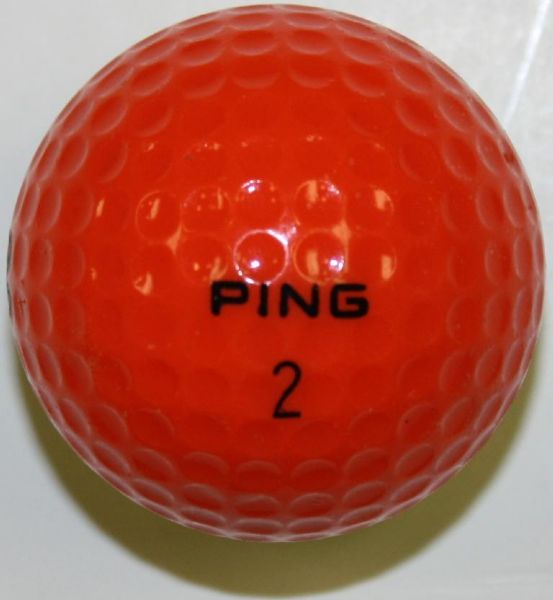 Lot Detail Ping Half Orange and Half Neon Yellow Multicolored Golf