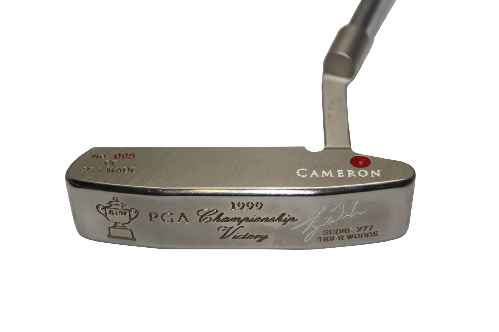 Lot Detail Tiger Woods Scotty Cameron PGA Putter Limited Edition Putter 95/227