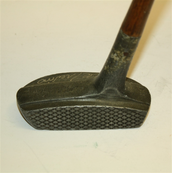 Lot Detail Lee Trevino Signed Spalding Wooden Shaft Putter with