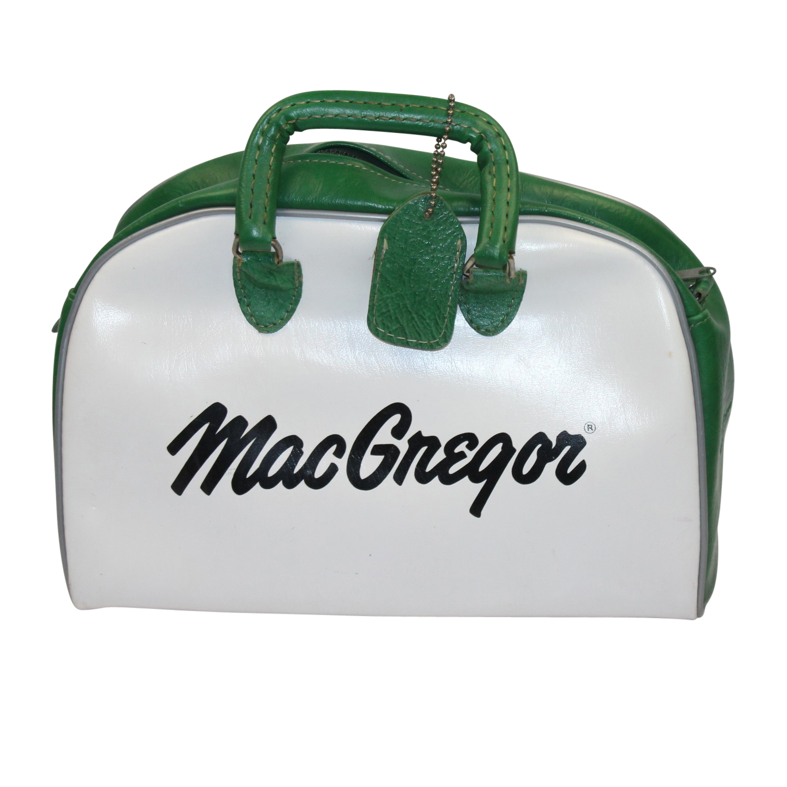 Lot Detail Classic MacGregor Green & White Golf Shag Bag