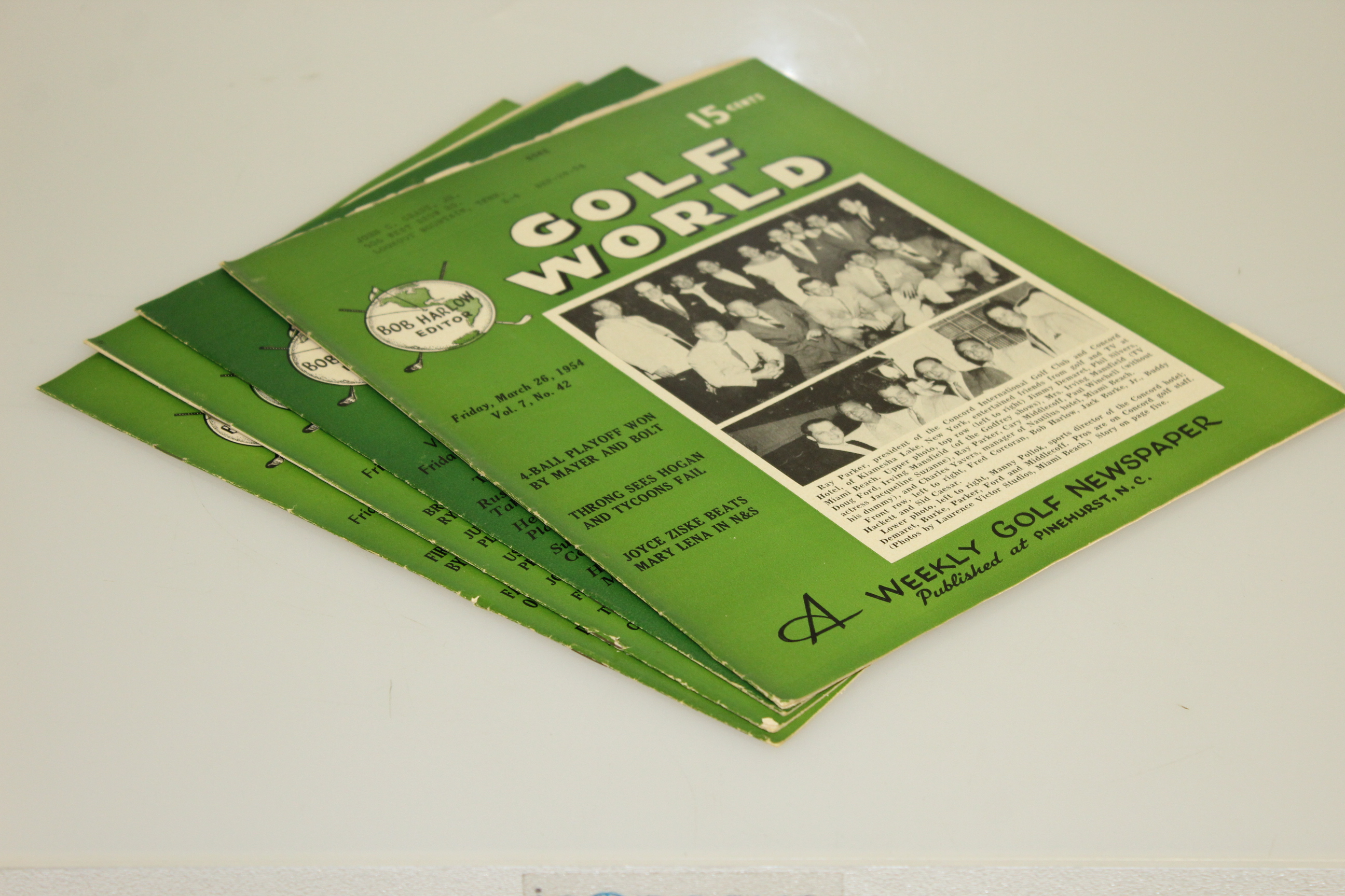 Lot Detail Four Vintage 'Golf World' Weekly Golf Magazines Sept