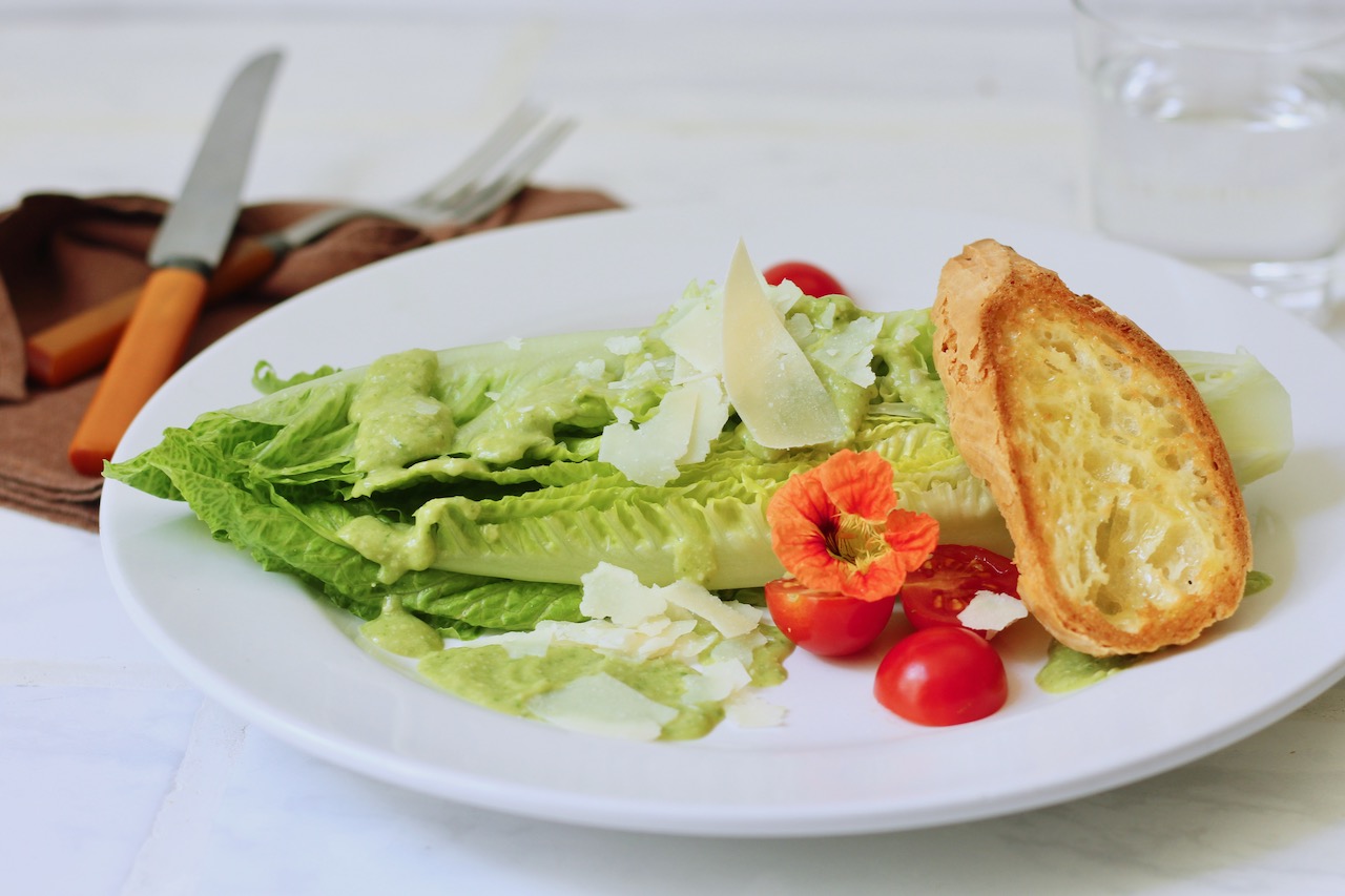 Basil Caesar Dressing The Good Eats Company