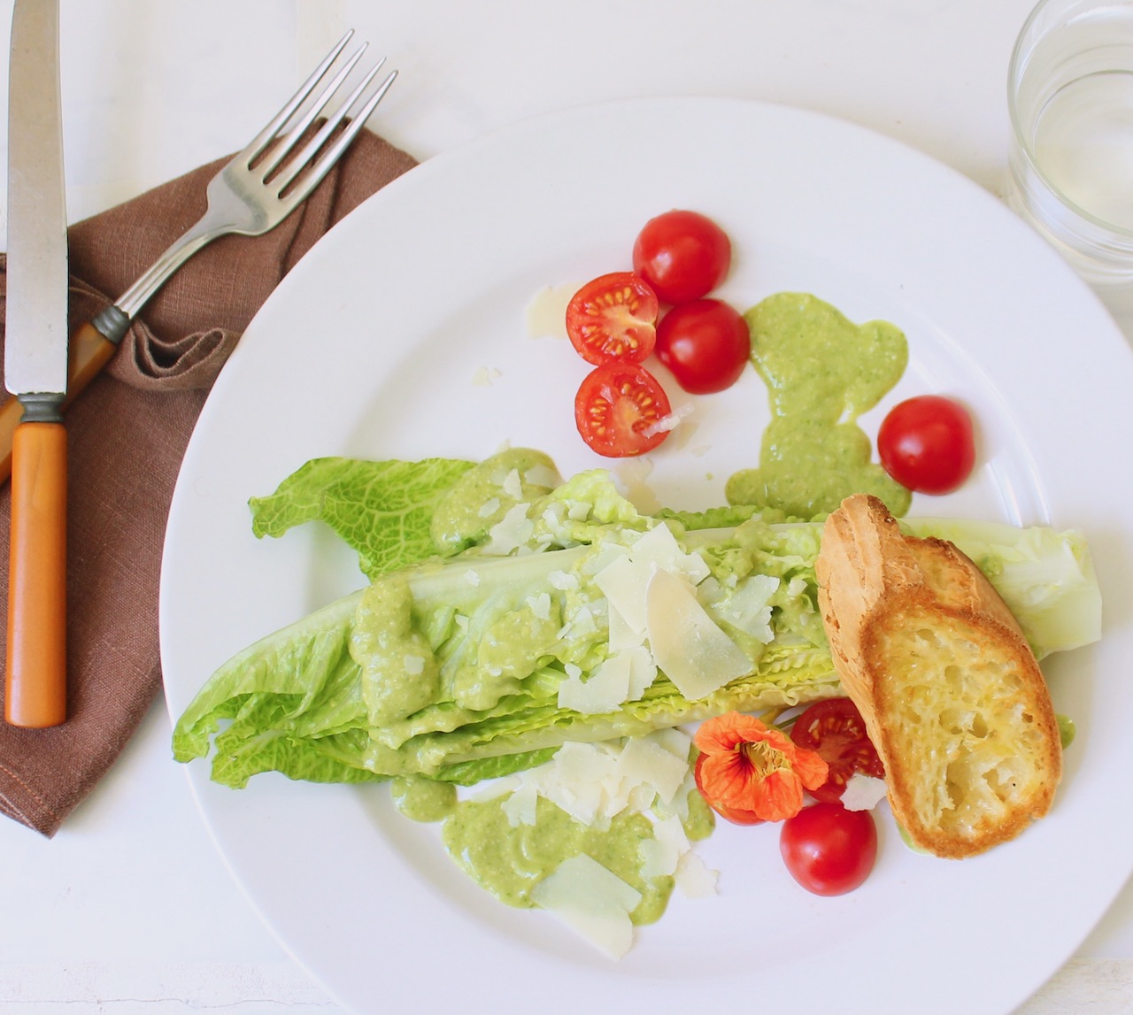 Basil Caesar Dressing The Good Eats Company