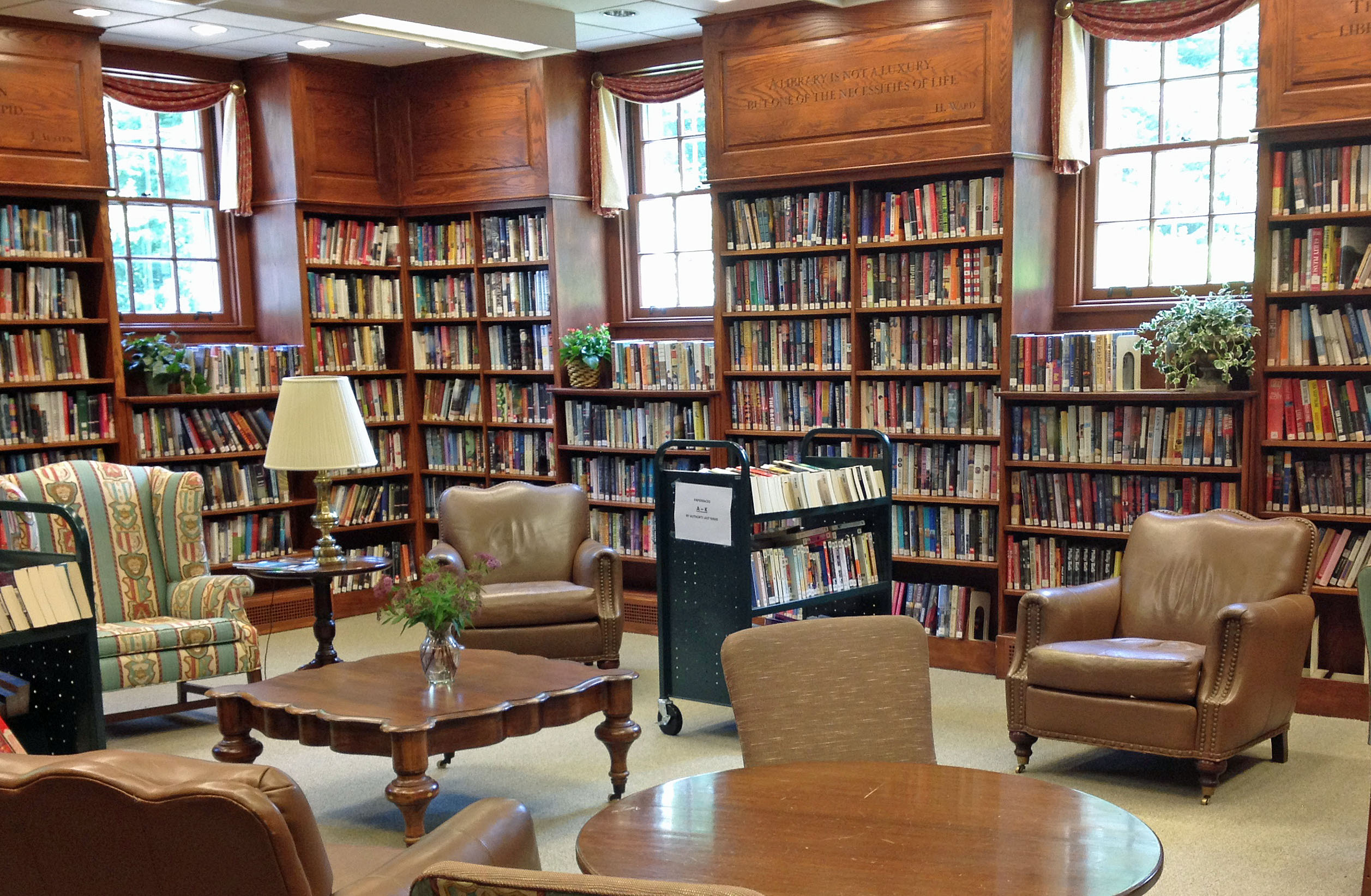 Reading Room Perrot Memorial Library Old Greenwich, CT The Good