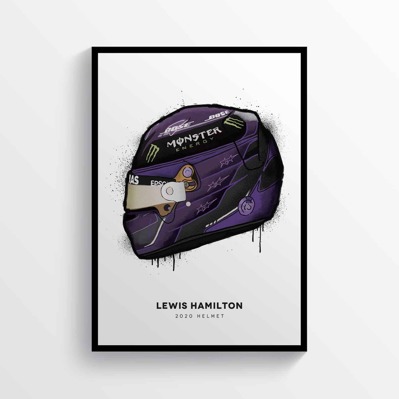 Lewis Hamilton 2020 Black Lives Matter Formula 1 Helmet ...
