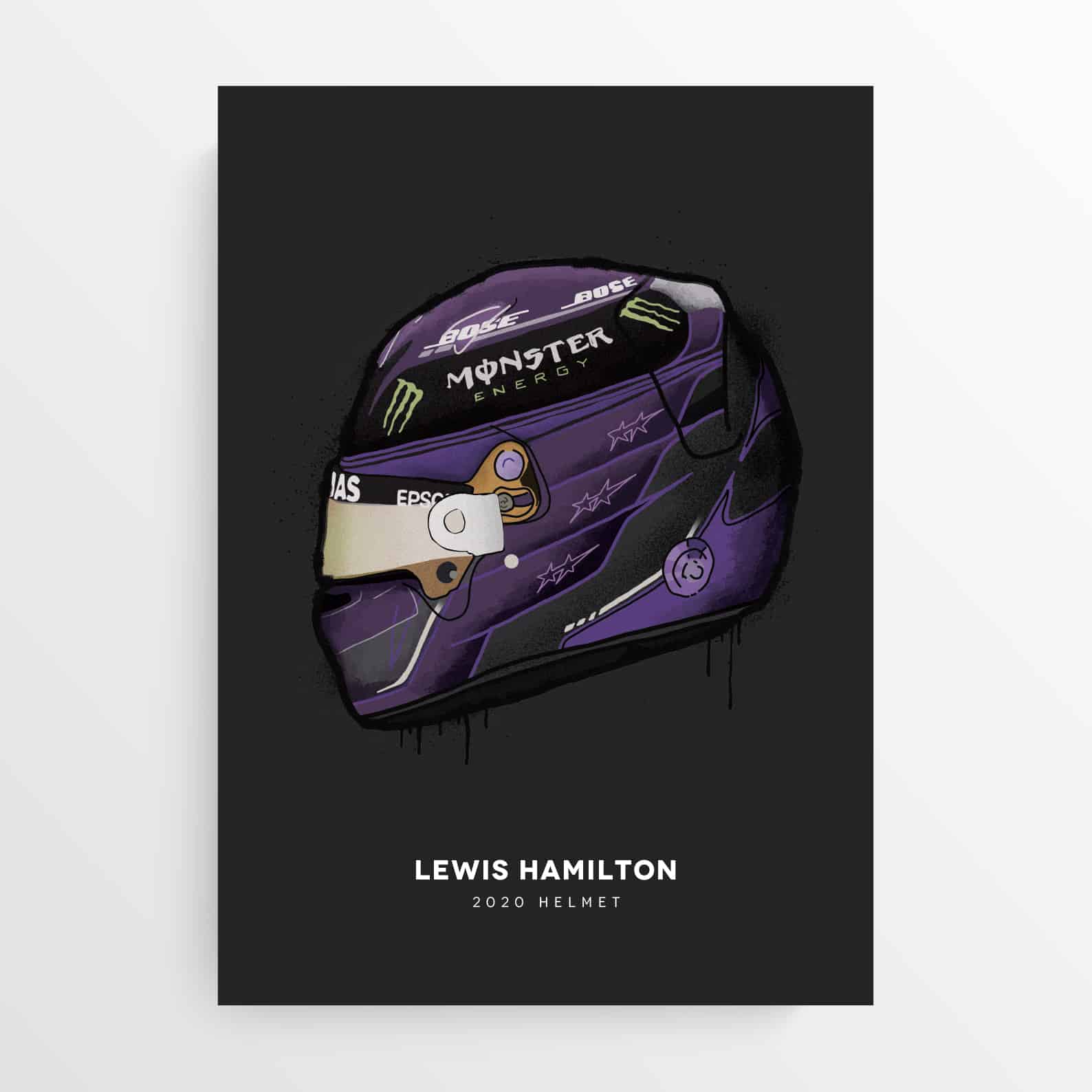 Lewis Hamilton 2020 Black Lives Matter Formula 1 Helmet ...