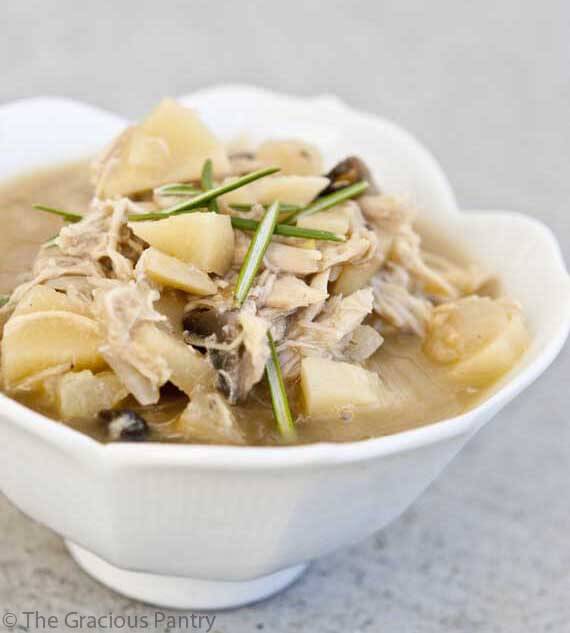 Chicken & Parsnip Soup Recipe The Gracious Pantry