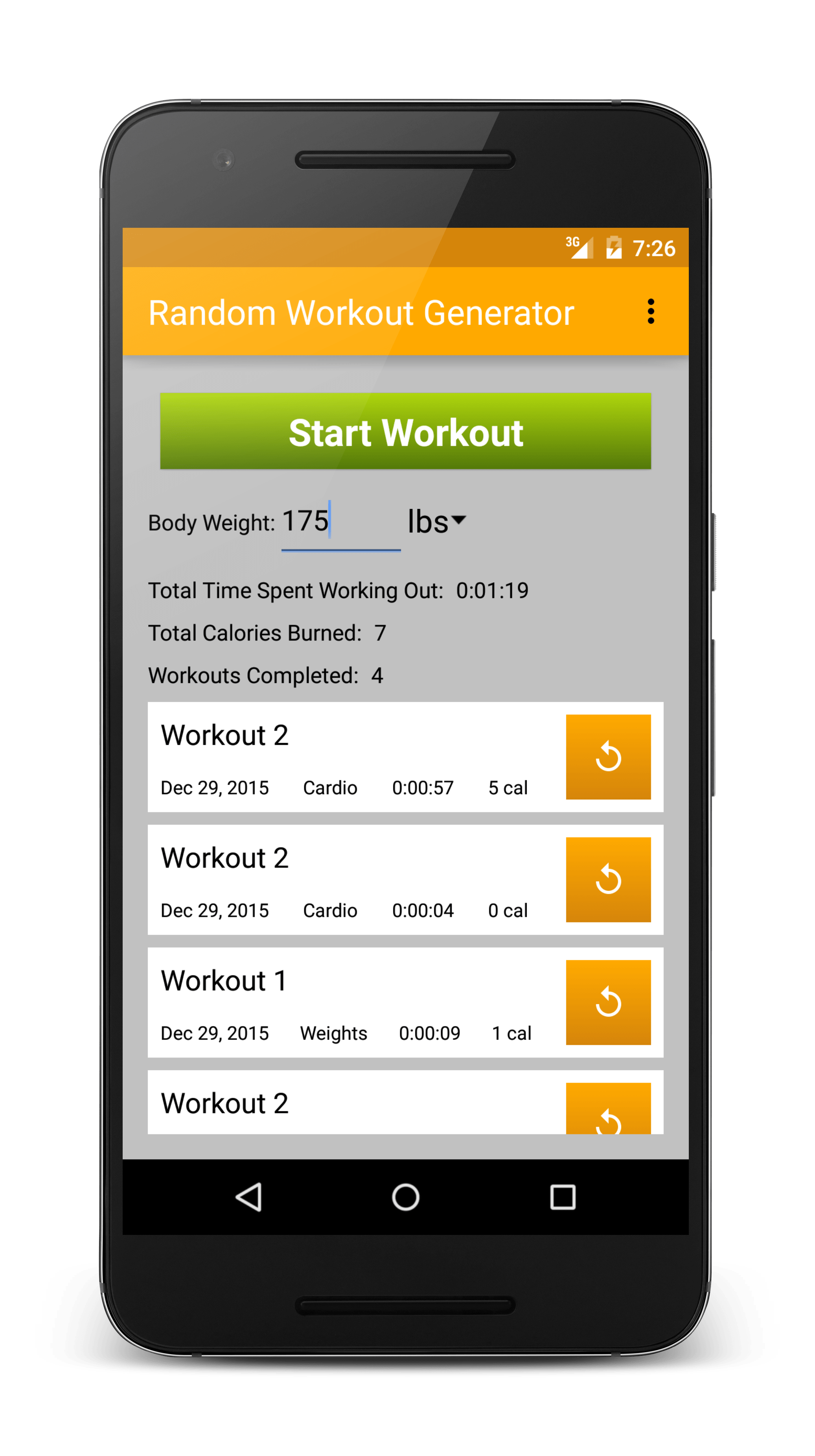 Random Workout Generator Apps on Google Play