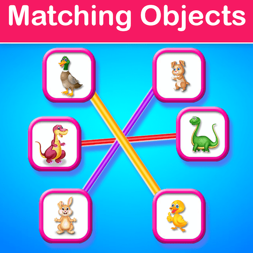 Educational Matching the Objects Memory Game