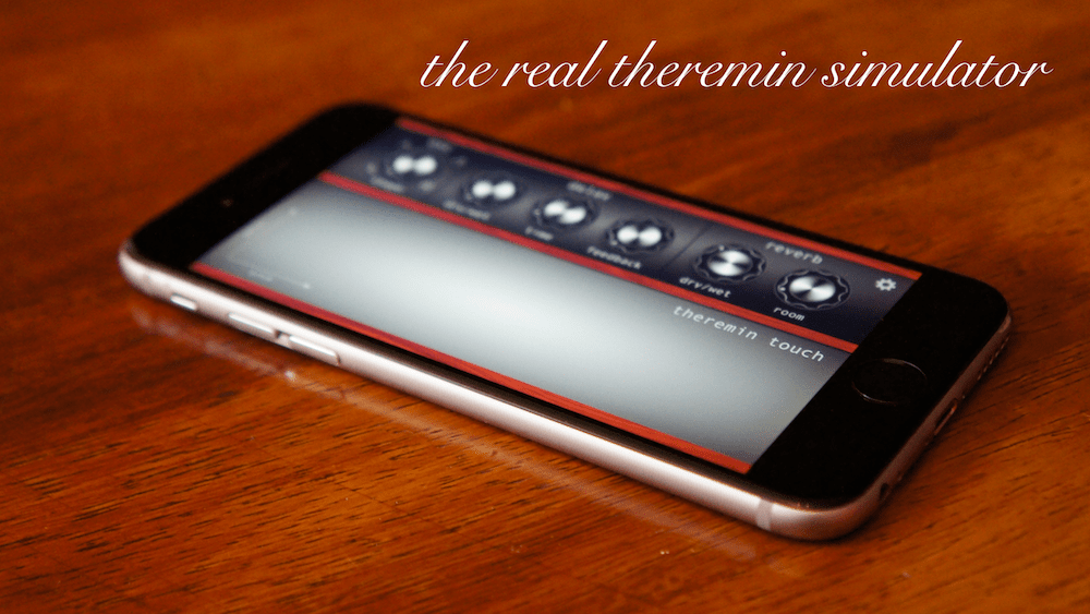 Theremin Touch, the real theremin simulator