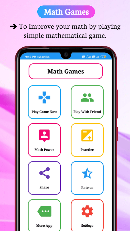 Math Games, Learn Plus, Minus, Multiply & Division
