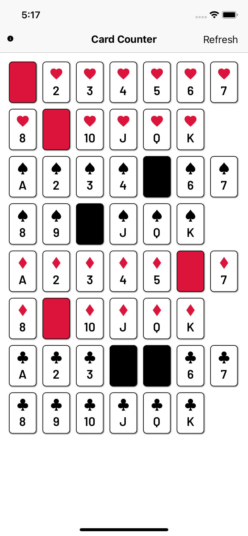 Blackjack Card Counter