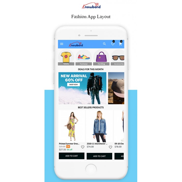 Nautica OpenCart Mobile App