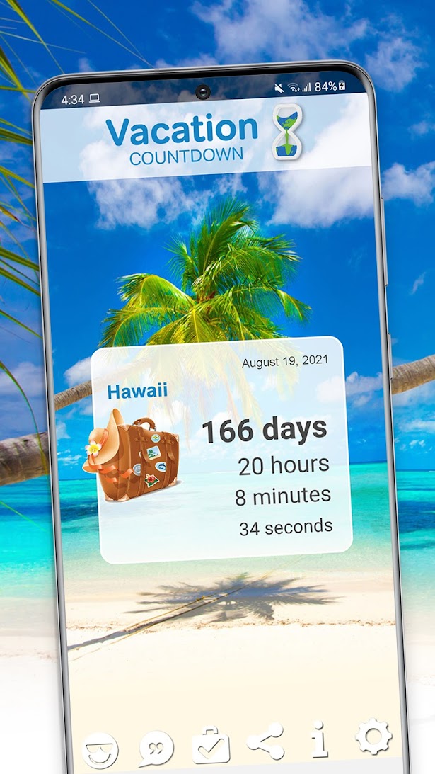 Vacation Countdown App
