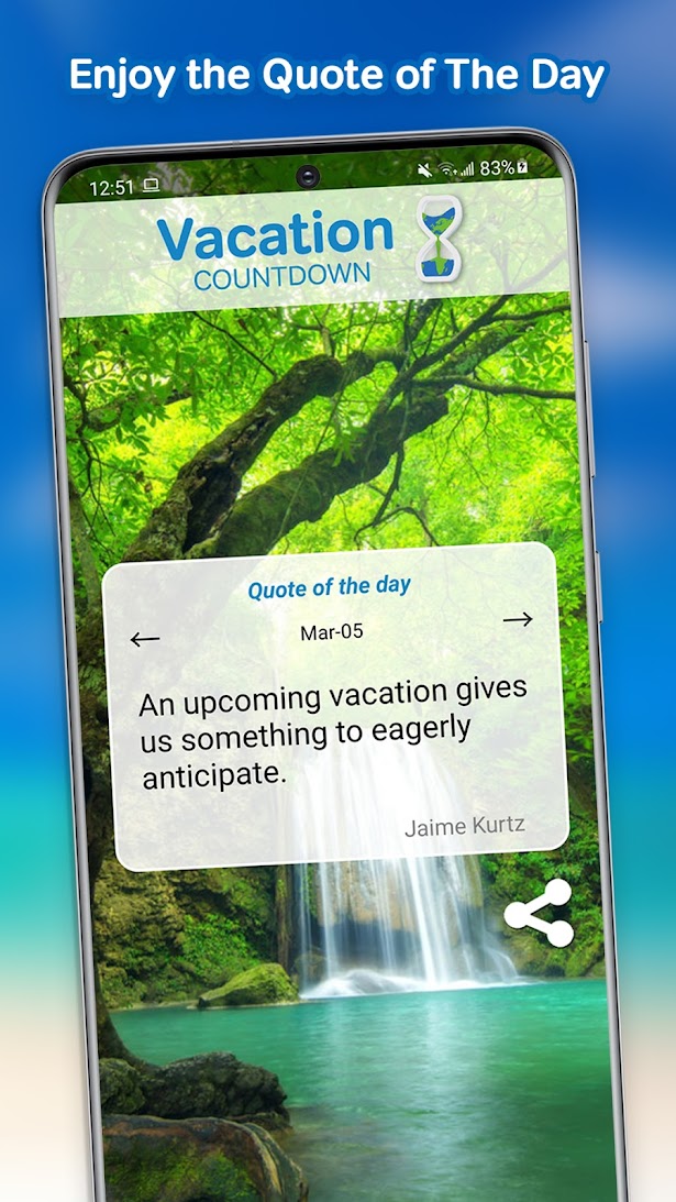 Vacation Countdown App