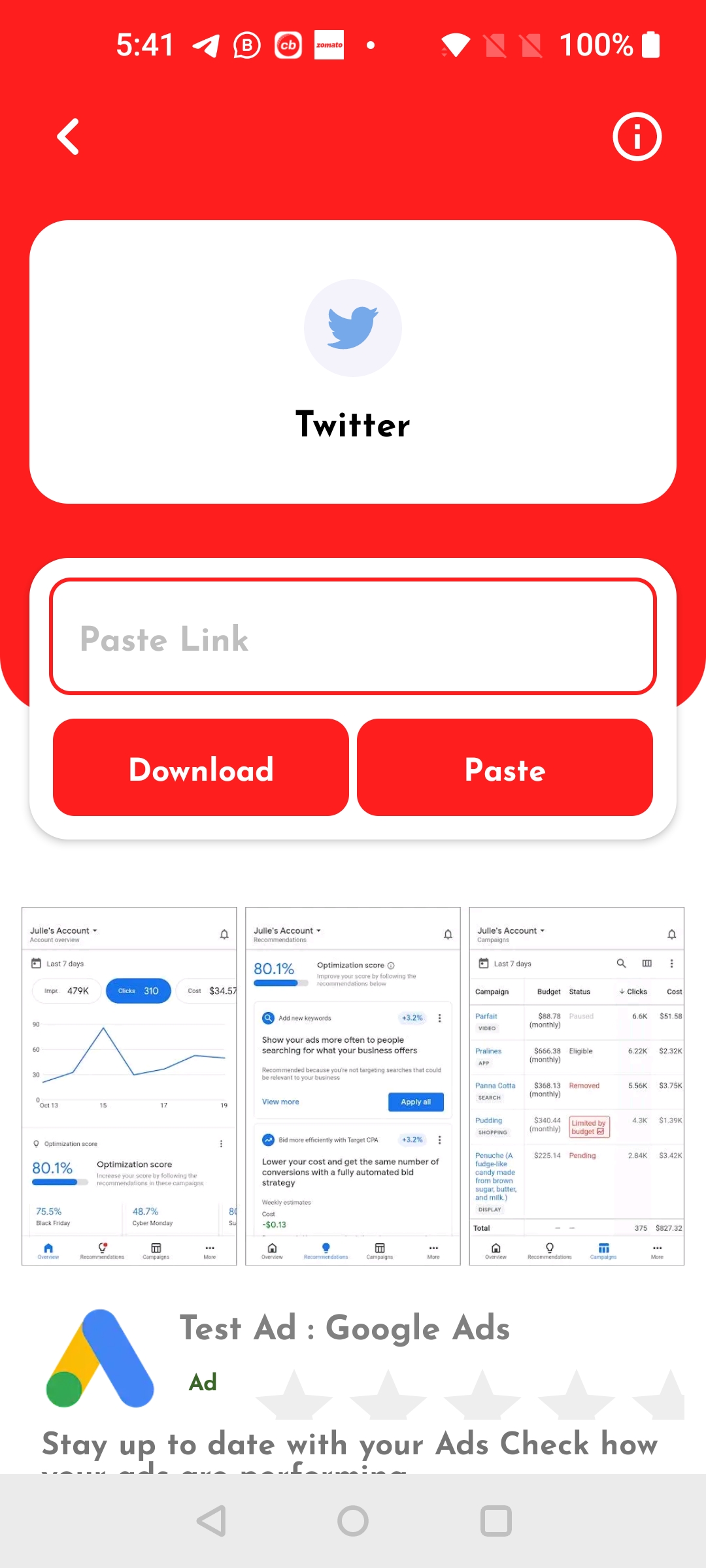 All Social Status Saver