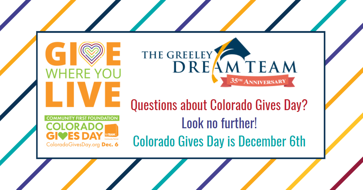 Colorado Gives Day 2022 Greeley Dream Team