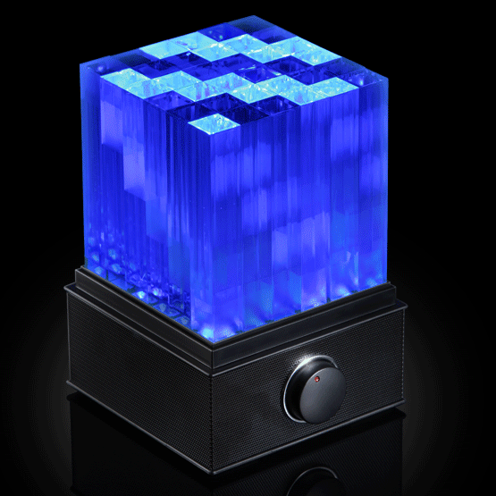 SuperNova LED Light Show Bluetooth Speaker Cube The Green Head