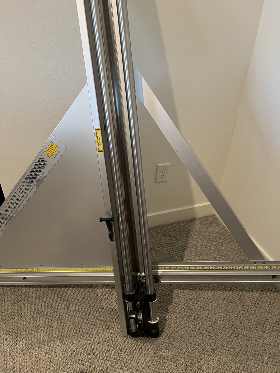 For Sale Masterpiece 500T Dry Mount Laminating Press and Fletcher