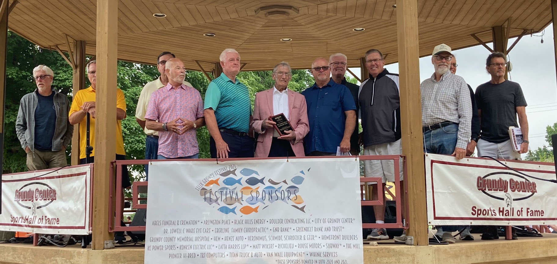 Grundy Center Sports Hall of Fame 2021 Ceremony The Grundy Register