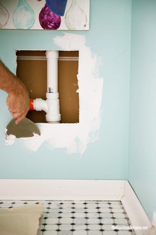 how to repair your drywall The Handmade Home